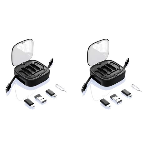 2Pcs 6 in 1 Fast Charging Cable with Case for Travel | Verilux® – Eleboat