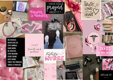 2025 Vision board in 2025 | Nursing wallpaper, Nursing students ...