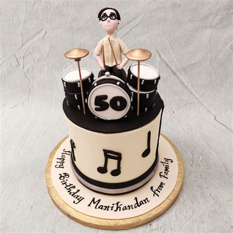Drummer cake | Drum cake | Drummer birthday cake | Drum Set cake ...