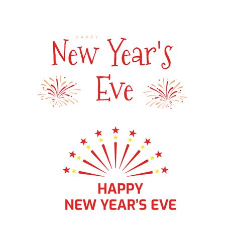 FREE New Year's Eve Clipart PNG: Edit Online & Download | Template.net