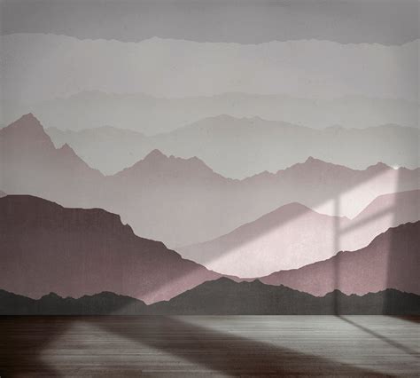 Hello Circus - Red Landscape, Mural Wallpaper | Hello Circus