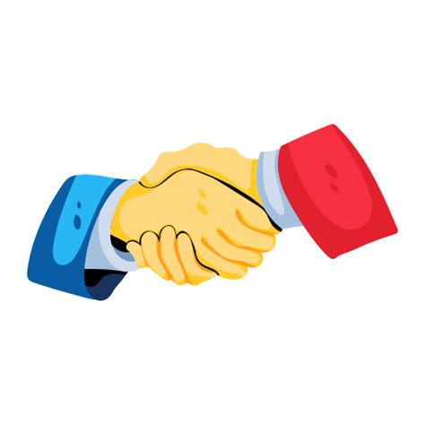 Business Handshake Sticker 的图像结果