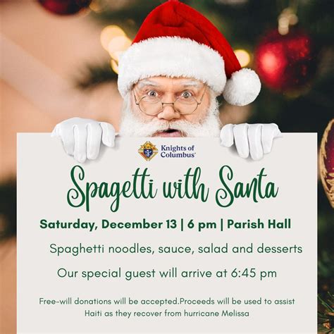Spagetti with Santa , 1306 27th Street, Columbus, IN, United States ...