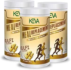 Buy KEVA Meal Replacement Powder Kulfi flavour for High Protein Powder ...