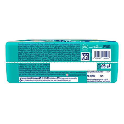 Pampers All-Round Protection Diaper Pants XXL, 42 Count Price, Uses ...