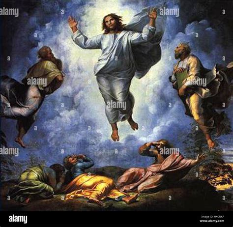'Transfiguration' by Raffaello (Raphael) illustrates the biblical ...