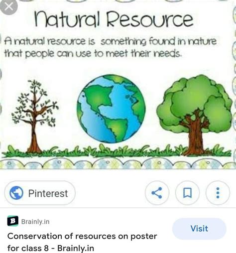 Make poster on "conservation of resources" class 8 - Brainly.in