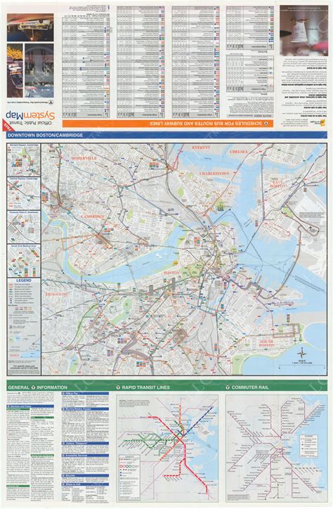 MBTA Subway Map 的图像结果