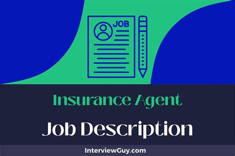 Insurance Agent Job Description Examples 的图像结果