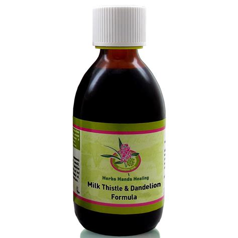 Milk Thistle & Dandelion Formula (250ml) by Herbs Hands Healing