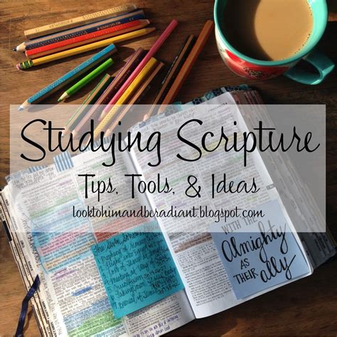 Scripture Study Tips 的图像结果