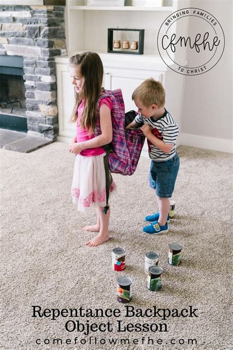 Image result for Repentance Object Lesson