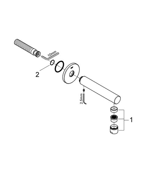 Concetto Bath spout | GROHE