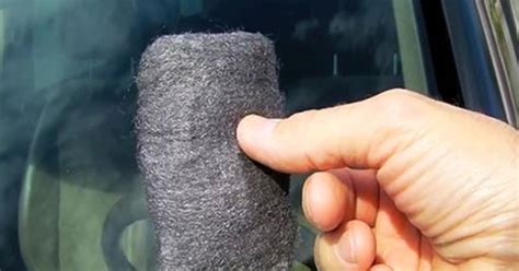 Image result for Using Steel Wool On Windshield