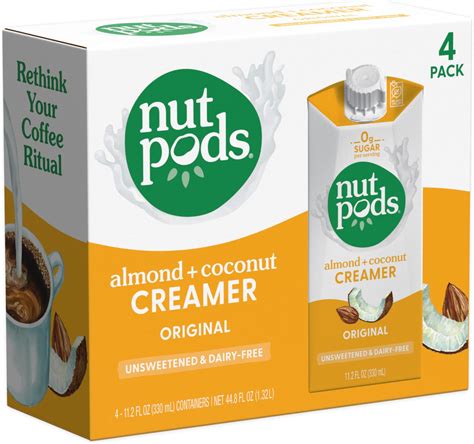 Amazon.com : nutpods Original Coffee Creamer - Unsweetened Non Dairy ...