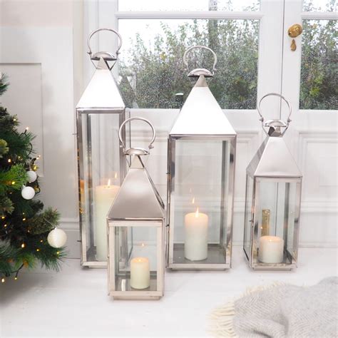 Extra Large Floor Candle Lanterns - ZaZa Homes