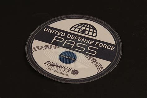 The Prop Gallery | UDF vehicle pass