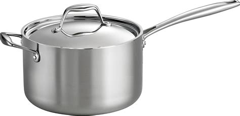 Amazon.com: All-Clad D3 3-Ply Stainless Steel Sauce Pan 3 Quart ...