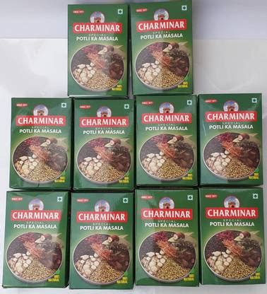 charminar Nihari Potli Ka Masala- 10 Packs of 100gms each Price in ...