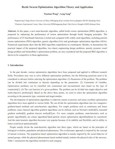 Image result for Optimisation Algorithm Example