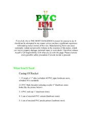 Image result for PVC Rocket Engine