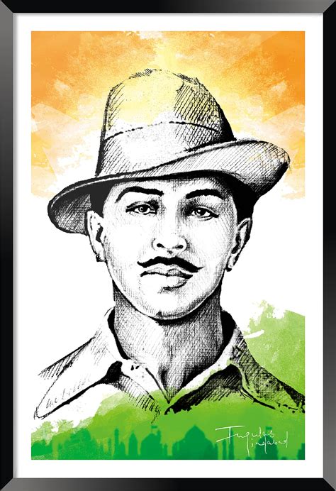 Bhagat Singh Painting