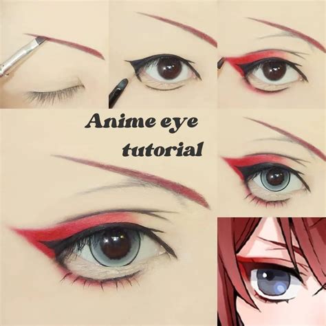 Image result for Anime Eye Makeup Tutorial
