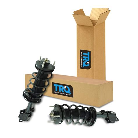 TRQ Front Strut & Coil Spring Assembly Set Driver & Passenger Sides Fits Select 11-17 Honda ...