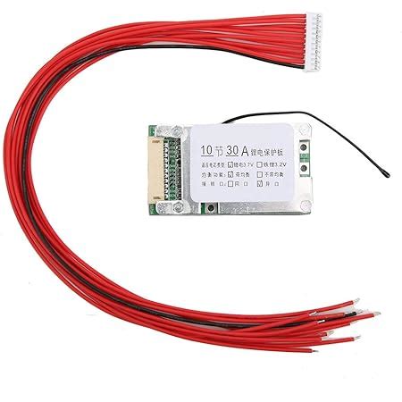 Lithium Li-ion Battery BMS Protection Board,10S 36V 30A Li-ion Cell ...