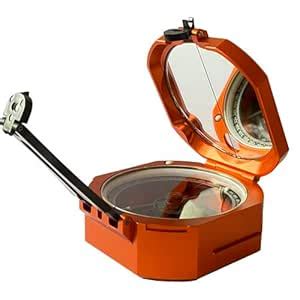 Buy Brunton Standard Transit Compass (Azimuth 0-360) (Orange) Online at ...