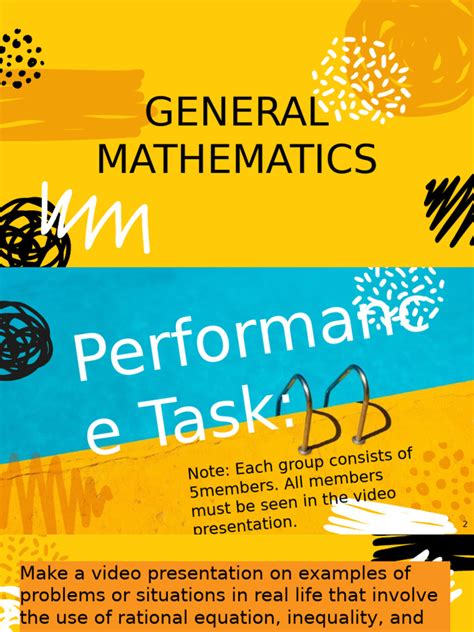 Image result for Performance Task in Gen Math