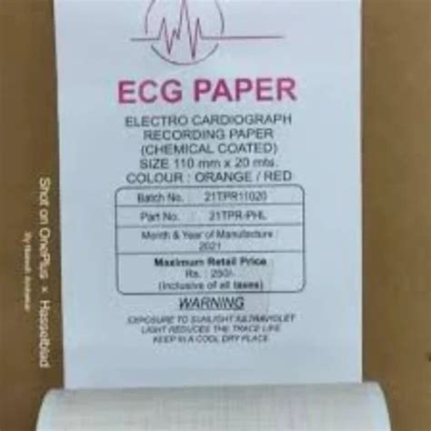 Ecg Paper And Roll - Ecg Paper Roll Trader - Wholesaler / Distributor ...