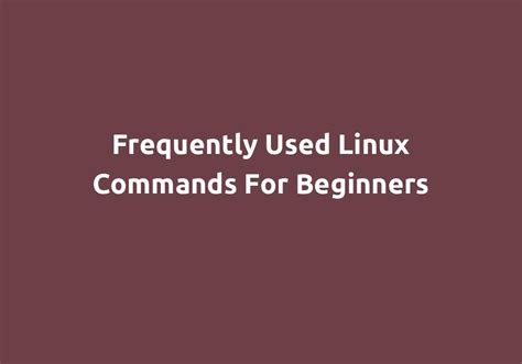 Linux Commands for Beginners 的图像结果