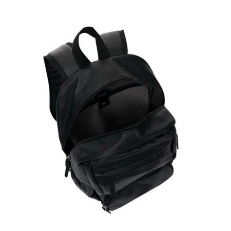 BACKPACK 1 POCKET ESCAPE PLAIN BLACK – NIKKI'S The Gift Shop