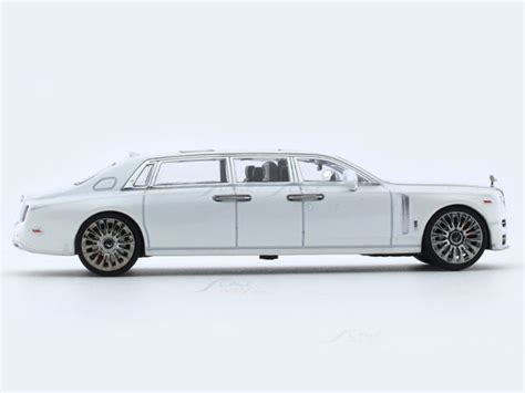 Rolls-Royce Phantom VII white Mansory 1:64 SCA diecast scale model car ...