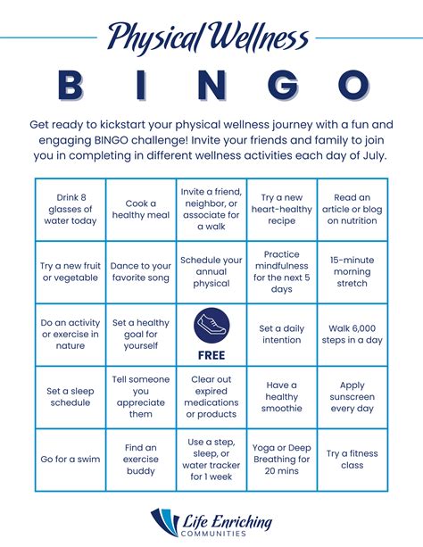 Physical Wellness - Life Enriching Communities