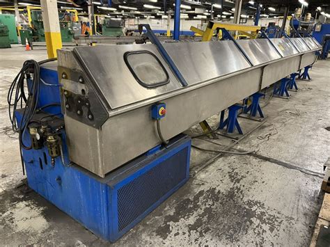 DAVIS STANDARD MPC18-RL Multipass Cooling Trough, s/n P5660, S.O ...