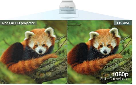 V11HA00056 | Epson EB-735F Full HD 1080P 3LCD Laser Projector | Short ...