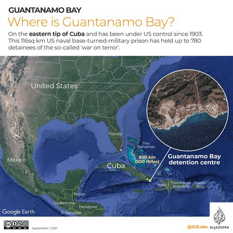 Guantanamo Bay explained in maps and charts