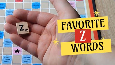 💡 10 interesting Scrabble words that start with Z 💭 (Do you know these ...