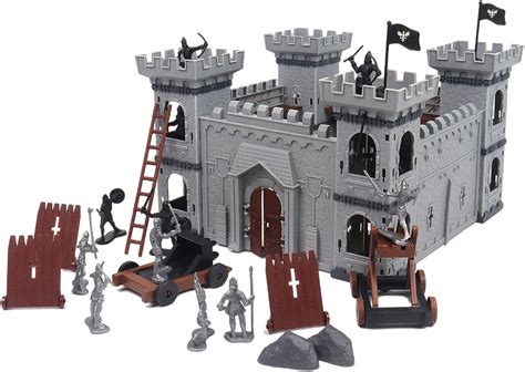 Buy Castle Battle Model Set Building Ladder-Vehicle Simulate Shields ...