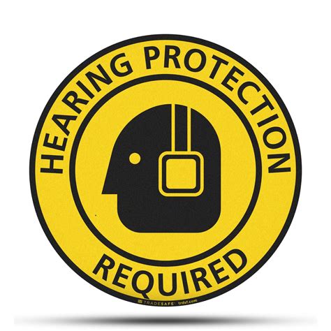 Image result for Hearing Protection Safety Signs