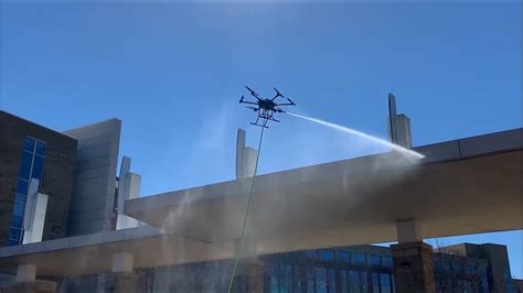 Drone Pressure Washing, Commercial Cleaning - Liberty Drones