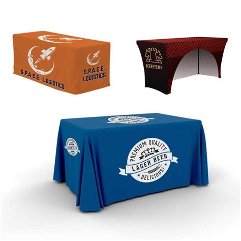 Custom Table Covers in Dallas - Custom Stretch Table Covers