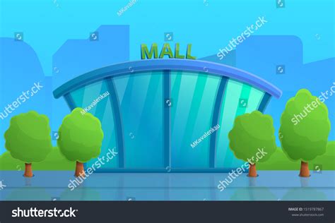 Shopping Center Cartoon 的图像结果