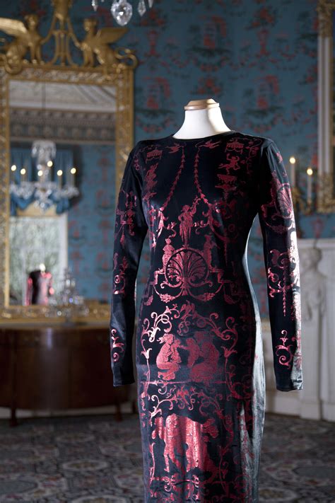 Vivienne Westwood, Dress, Portrait collection, 1990-91, Stretch velvet ...