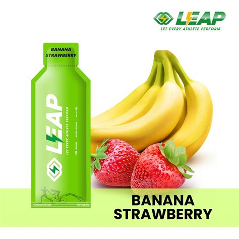 LEAP Energy Gel (Banana Strawberry Flavor) – Leapstoreindia