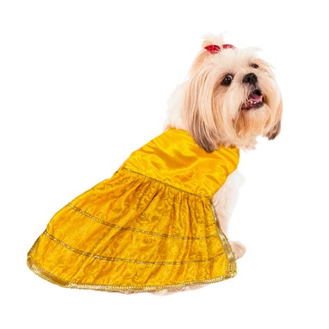 Pets Empire Designer Outfit For Female Dog (Yellow)