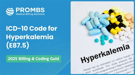 ICD 10 Code for Hyperkalemia (E87.5) | 2025 Billing & Coding Guide | PROMBS