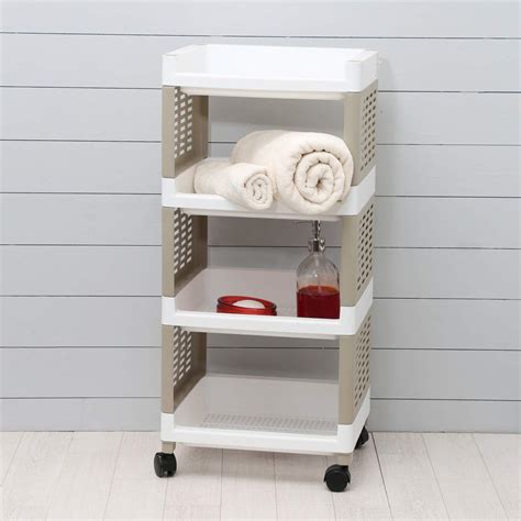 Home Centre Rectangular Omnia 4 Tier Organiser Rack, Multicolour ...